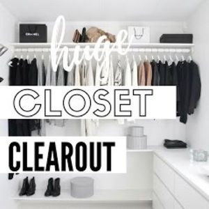 closet c l e a r o u t